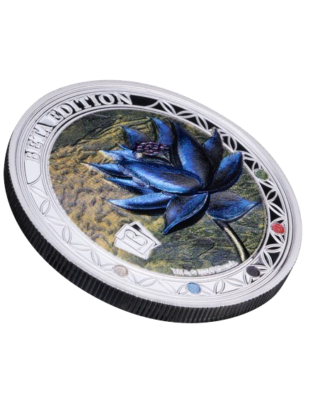 BETA BLACK LOTUS Magic: the Gathering Moneta d'Argento da 1 Oz 5$ Samoa 2024 - Coins & More - Samoa