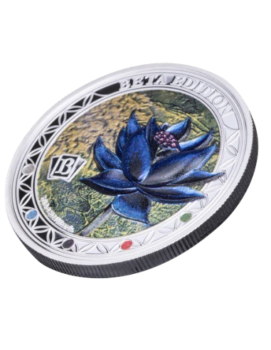 BETA BLACK LOTUS Magic: the Gathering Moneta d'Argento da 1 Oz 5$ Samoa 2024 - Coins & More - Samoa