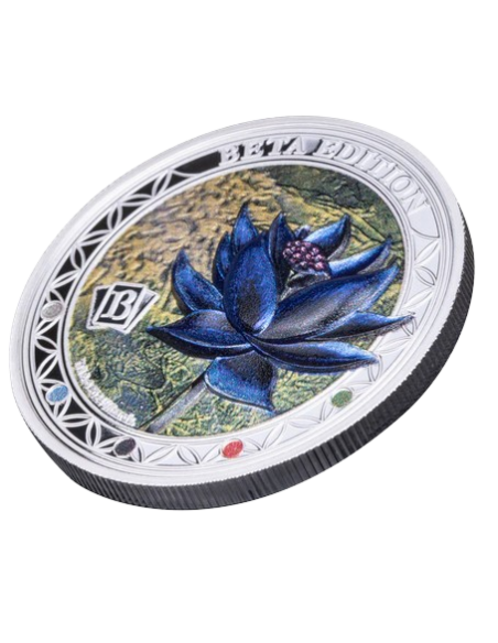 BETA BLACK LOTUS Magic: the Gathering Moneta d'Argento da 1 Oz 5$ Samoa 2024 - Coins & More - Samoa