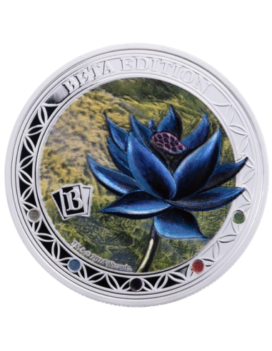 BETA BLACK LOTUS Magic: the Gathering Moneta d'Argento da 1 Oz 5$ Samoa 2024 - Coins & More - Samoa