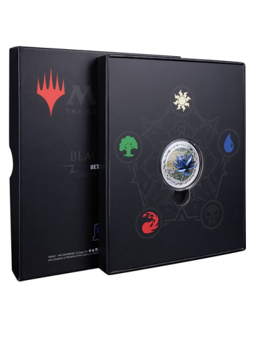 BETA BLACK LOTUS Magic: the Gathering Moneta d'Argento da 1 Oz 5$ Samoa 2024 - Coins & More - Samoa
