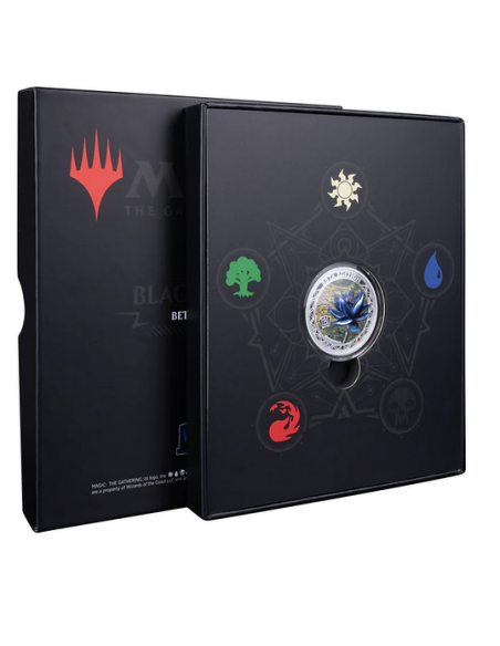 BETA BLACK LOTUS Magic: the Gathering Moneta d'Argento da 1 Oz 5$ Samoa 2024 - Coins & More - Samoa