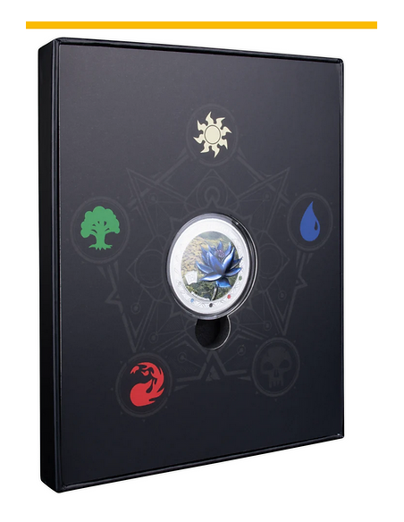 BETA BLACK LOTUS Magic: the Gathering Moneta d'Argento da 1 Oz 5$ Samoa 2024 - Coins & More - Samoa