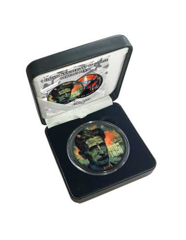 GEORGE ORWELL 75. Todestag 1 Oz Silbermünze 1$ USA 2025 - Coins & More - Usa