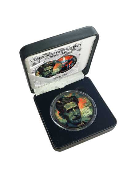 GEORGE ORWELL 75. Todestag 1 Oz Silbermünze 1$ USA 2025 - Coins & More - Usa