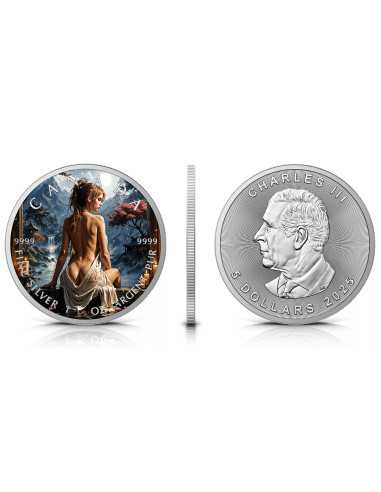 THERMAL RELAXING 1 Oz Silbermünze 5$ Kanada 2025 - Coins & More - Kanada