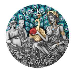 HERA Divine Beauty Moneda de Plata de 2 Oz 5$ Niue 2025 - Coins & More - Camerún