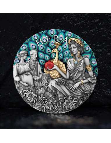 HERA Divine Beauty Moneda de Plata de 2 Oz 5$ Niue 2025 - Coins & More - Camerún