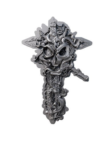 SANTO TOMÁS 12 Apóstoles 2 Oz Acabado Antiguo Moneda de Plata 2000 Francos Camerún 2025 - Coins & More - Camerún