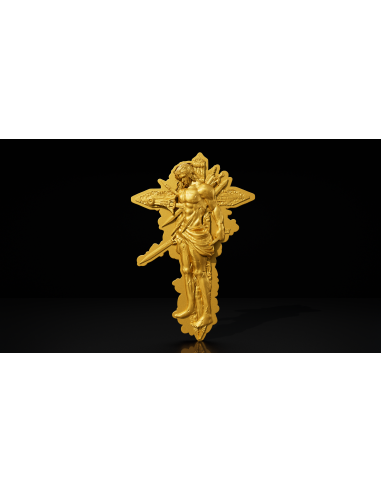 SANTO TOMÁS 12 Apóstoles 2 Oz Moneda de Plata Chapada en Oro 2000 Francos Camerún 2025 - Coins & More - Camerún