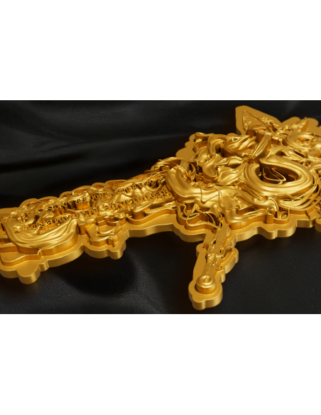 SANTO TOMÁS 12 Apóstoles 2 Oz Moneda de Plata Chapada en Oro 2000 Francos Camerún 2025 - Coins & More - Camerún