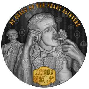 ARTHUR SHELBY Peaky Blinders Moneda de Plata de 2 Oz 5$ Niue 2024 - Coins & More - Niue