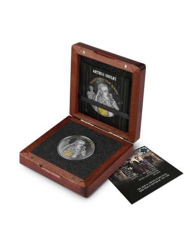 ARTHUR SHELBY Peaky Blinders 2 Oz Silbermünze 5$ Niue 2024 - Coins & More - Niue