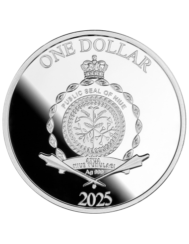 HANAMI Timeless Beauty of Cherry Blossoms Pièce d'argent 1$ Niue 2025 - Coins & More - Niue