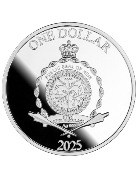 HANAMI Timeless Beauty of Cherry Blossoms Pièce d'argent 1$ Niue 2025 - Coins & More - Niue