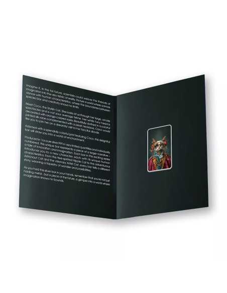 COCO Gatti Umani Barretta d'argento premium fusa da 1 oncia d'argento - Coins & More - Argento
