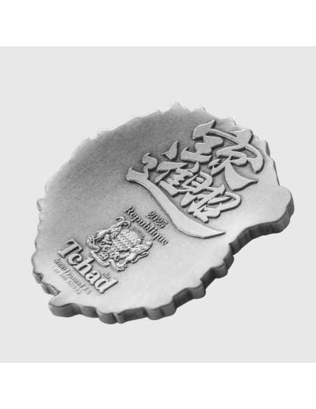 DRAGON DES VORTEILS Antike Ausführung 1 Oz Silbermünze 5000 Francs Tschad 2025 - Coins & More - Tschad
