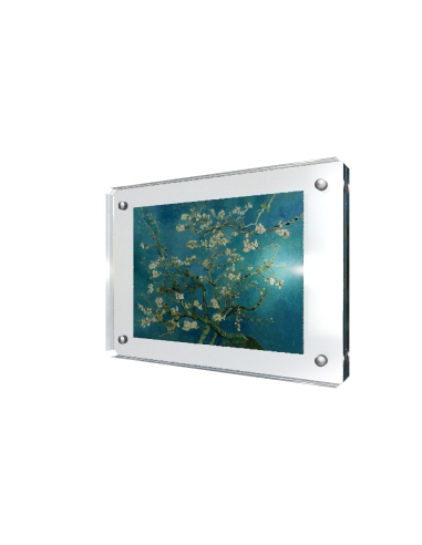 ALMOND BLOSSOM Vincent Van Gogh 1 Oz Silver Coin 1000 Francs Cameroon 2025 - Coins & More - Cameroon