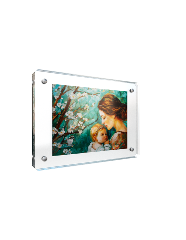 ALMOND BLOSSOM Vincent Van Gogh 1 Oz Silver Coin 1000 Francos Camerún 2025 - Coins & More - Camerún