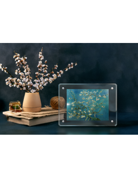 ALMOND BLOSSOM Vincent Van Gogh Pièce 1 Oz Argent 1000 Francs Cameroun 2025 - Coins & More - Cameroun