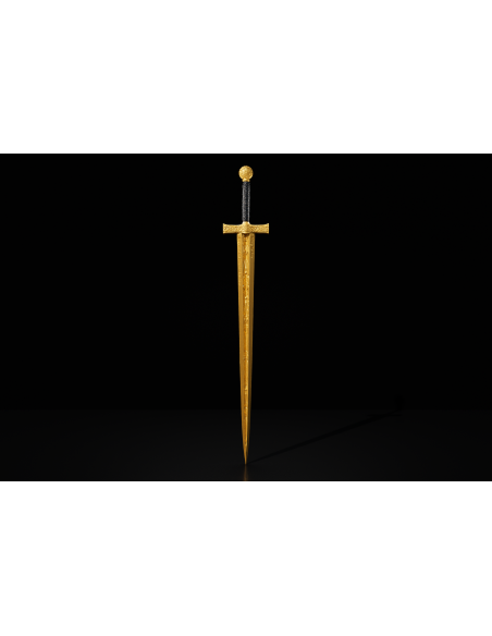 EXCALIBUR Oro Versión Dorada Leyenda de la Espada 2 Oz Moneda de Plata 2000 Francos Camerún 2025 - Coins & More - Camerún