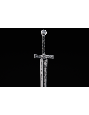 EXCALIBUR UV Acabado Antiguo Versión Leyenda de la Espada 2 Oz Moneda de Plata 2000 Francos Camerún 2025 - Coins & More - Cam...
