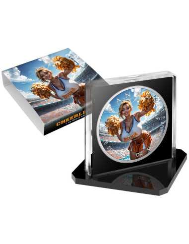 CHEERLEADER 1 Oz Silbermünze 5$ Kanada 2024 - Coins & More - Kanada