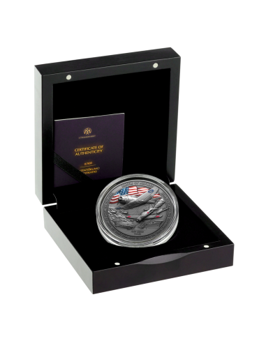 BATALLA DE MIDWAY Moneda de Plata de 2 Oz 5$ Liberia 2025 - Coins & More - Liberia