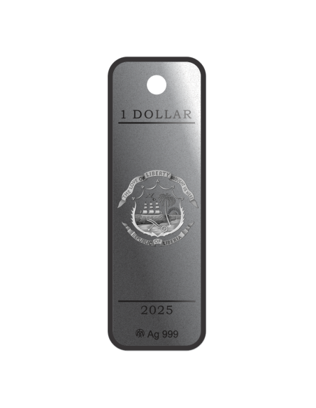 WHITE WIND DRESS Pendant Silver Coin 1$ Liberia 2025 - Coins & More - Liberia