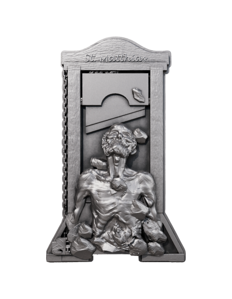 SAINT MATTHIAS 12 Apostles 2 Oz Antique Finish Silver Coin 2000 Francs Cameroon 2025 - Coins & More - Camerún