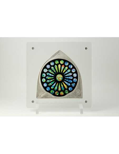 SAGRADA FAMILIA The Rose Windows Collection 5$ Pitcairn Island 2025 - Coins & More - Oceania