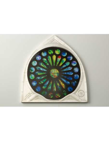 SAGRADA FAMILIA The Rose Windows Collection 5$ Pitcairn Island 2025 - Coins & More - Oceania