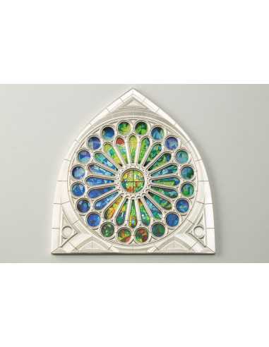 SAGRADA FAMILIA The Rose Windows Collection 5$ Pitcairn Island 2025 - Coins & More - Oceania