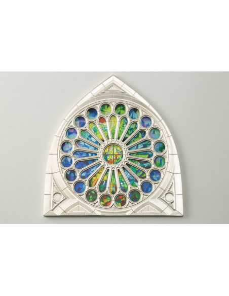 SAGRADA FAMILIA The Rose Windows Collection 5$ Pitcairn Island 2025 - Coins & More - Oceania