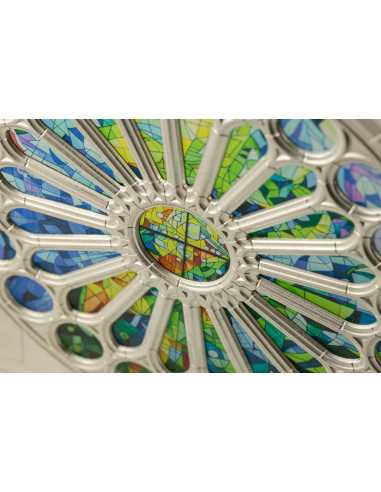 SAGRADA FAMILIA The Rose Windows Collection 5$ Pitcairn Island 2025 - Coins & More - Oceania
