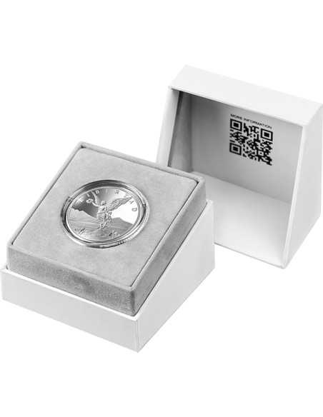 LIBERTAD Moneta d'Argento da 1 Oz 1000 Satoshi Stati Uniti Crypto 2025 - Coins & More - Monete per Paese