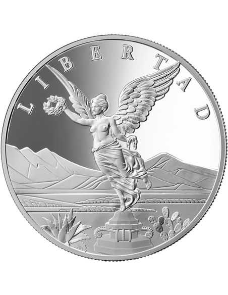LIBERTAD 1 Oz Silver Proof Coin 1000 Satoshi United Crypto States 2025 - Coins & More - Coins by Country