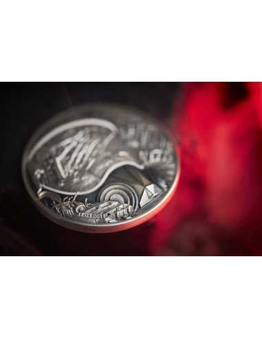 FUKUSHIMA Menschliche Tragödien 2 Oz Silbermünze 5$ Niue 2024 - Coins & More - Niue