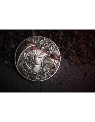 FUKUSHIMA Menschliche Tragödien 2 Oz Silbermünze 5$ Niue 2024 - Coins & More - Niue