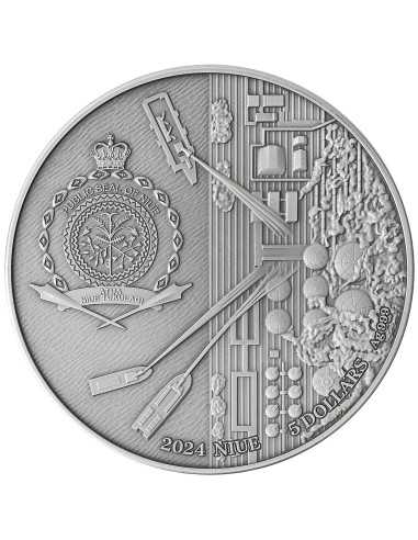 FUKUSHIMA Menschliche Tragödien 2 Oz Silbermünze 5$ Niue 2024 - Coins & More - Niue