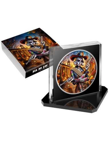 SHERIFF Dia De Los Muertos Moneta d'argento da 1 Oz Messico 2024 - Coins & More - Messico