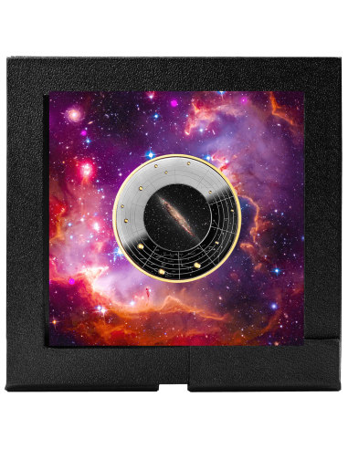 NGC 4945 Galassie d'Argento Moneta d'argento da 500 Franchi CFA Camerun 2024 - Coins & More - Camerun