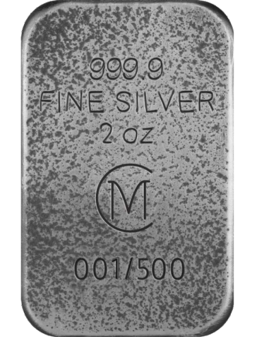 GRIM REAPER II Premium Gussbarren 2 Oz Silber - Coins & More - Silber