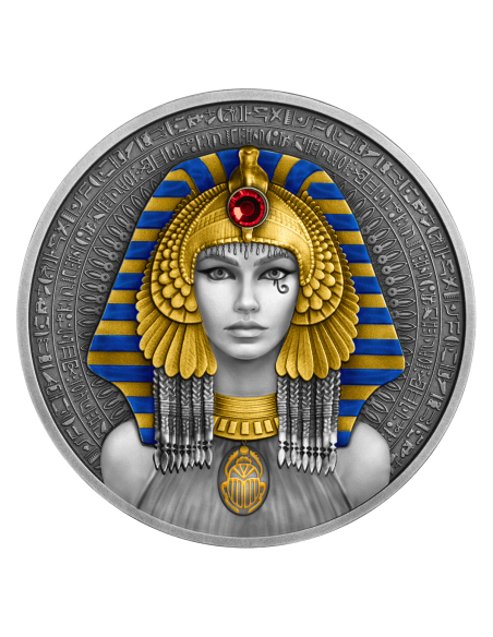 CLEOPATRA 2 Oz Silbermünze 5$ Niue 2025 - Coins & More - Niue