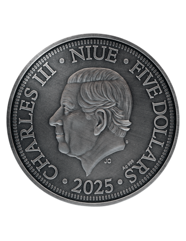 CLEOPATRA 2 Oz Silbermünze 5$ Niue 2025 - Coins & More - Niue