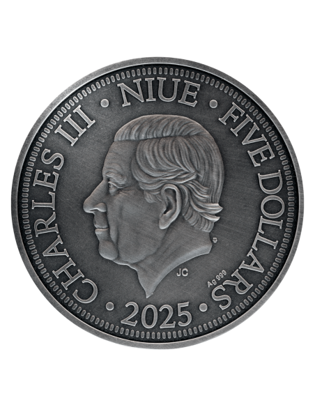 CLEOPATRA 2 Oz Silbermünze 5$ Niue 2025 - Coins & More - Niue