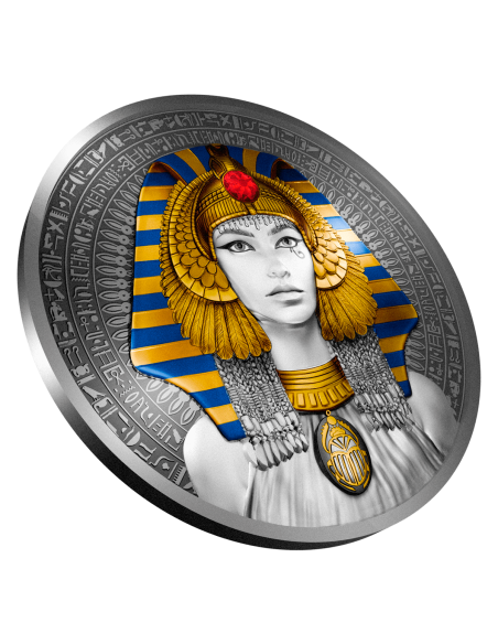 CLEOPATRA 2 Oz Silbermünze 5$ Niue 2025 - Coins & More - Niue