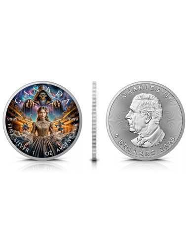 THE PUPPETEER 1 Oz Silver Coin 5$ Canada 2025 - Coins & More - Canada