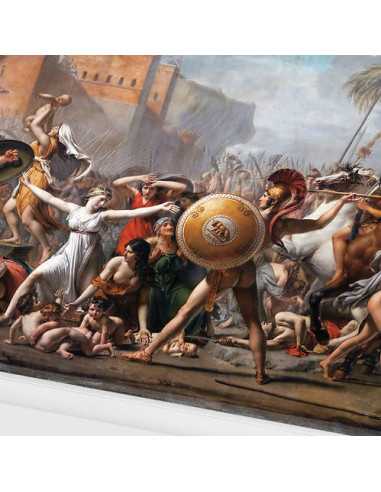 THE INTERVENTION OF SABINE WOMEN Jacques-Louis David Colored 2.5 Oz Silver & 120g Copper Coin 10000 Francs Chad 2024 - Coins ...