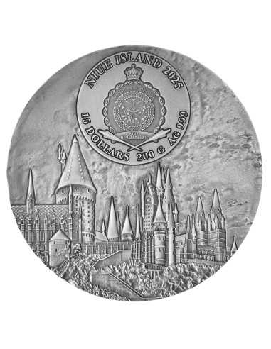 HARRY POTTER E IL PRIGIONIERO DI AZKABAN Moneta d'argento da 200g 15$ Niue 2025 - Coins & More - Niue